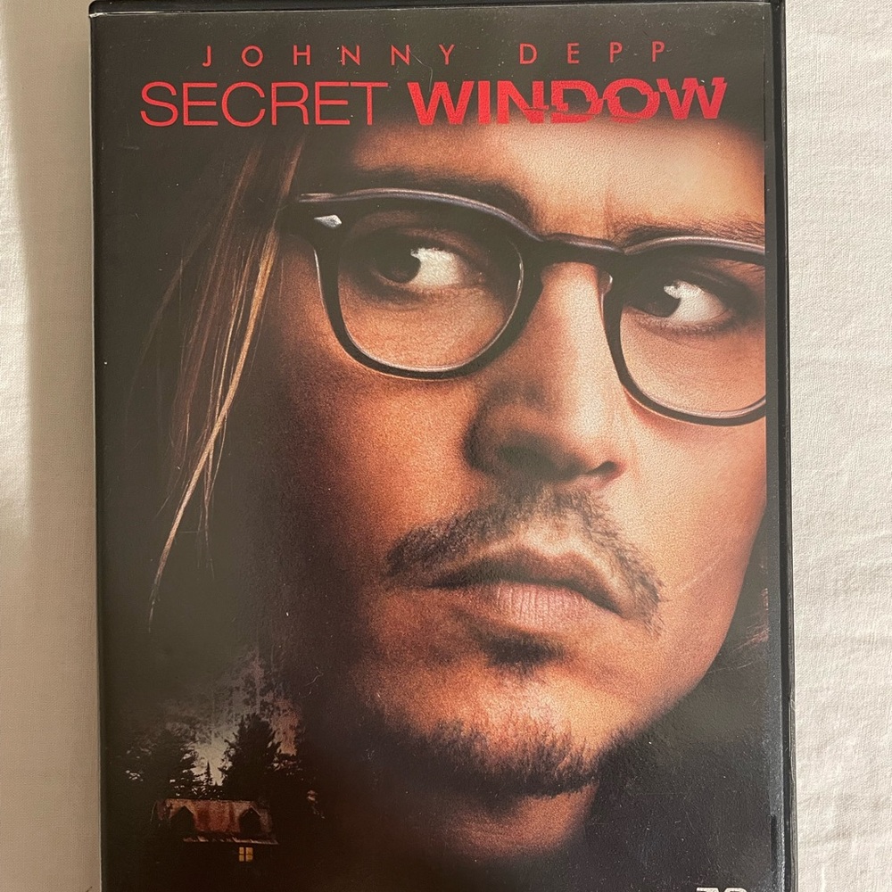 Secret Window DVD Johnny depp action suspense